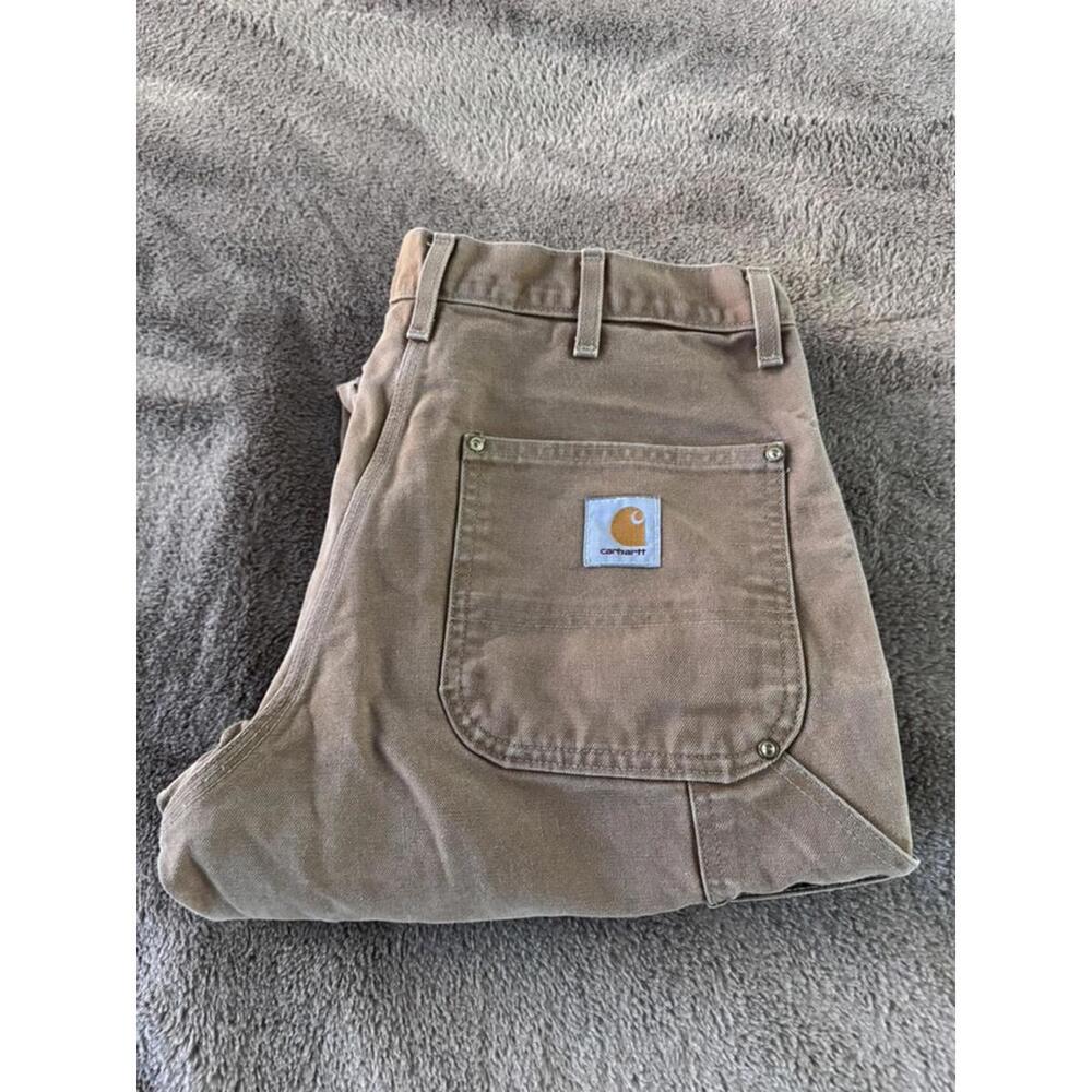 Carhartt Brown Workwear Canvas Pants